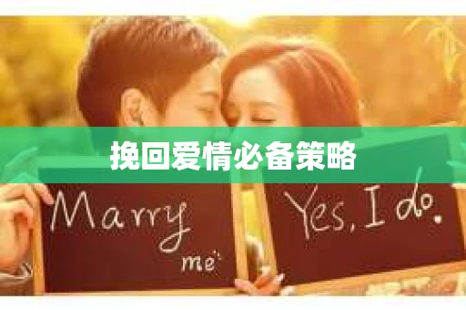 挽回爱情必备策略
