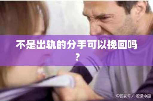 不是出轨的分手可以挽回吗？