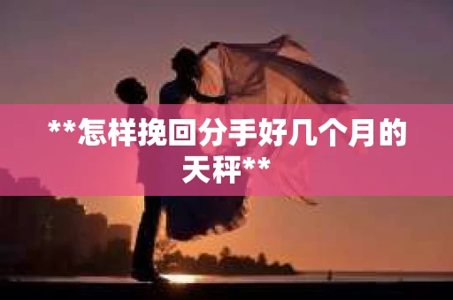 **怎样挽回分手好几个月的天秤**