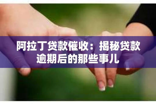 阿拉丁贷款催收：揭秘贷款逾期后的那些事儿