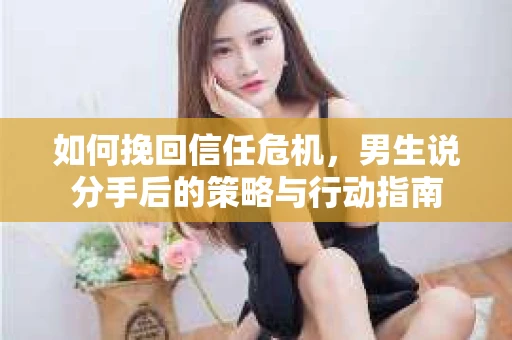 如何挽回信任危机，男生说分手后的策略与行动指南