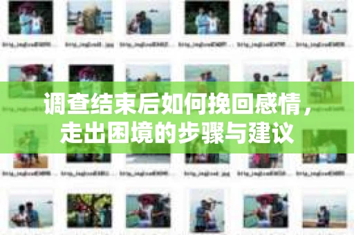 调查结束后如何挽回感情，走出困境的步骤与建议